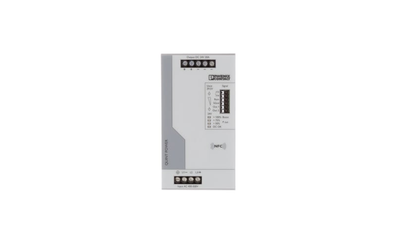 Phoenix Contact 2904622 Power Supply, ACDC, 24VDC, 20A, 480W, DIN