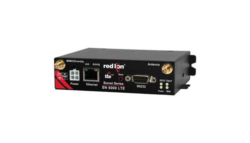 Red Lion Controls SN-6901EB-AM Sixnet PoE,SN-6901EB-AM Cellular Router ...