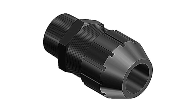 Uenhoy 10 Pcs 1/2" NPT Cable Glands Waterproof Nylon Cord Grip Cable