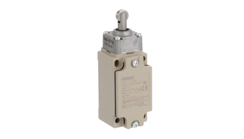 Omron Automation D4B-2A71N Limit Switch Safety Top Roller Plunger