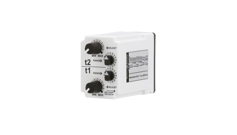 Macromatic TR-6512U Time Delay Relay, Plug-in, Cycle (On 1st), 24