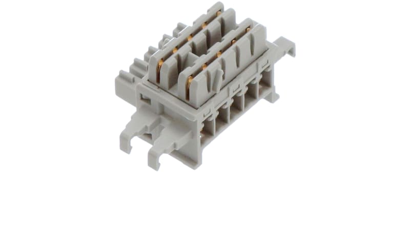 Phoenix Contact 2695439 DIN Rail Connector 5 Pos ME 6 2 TBUS-2 1 5
