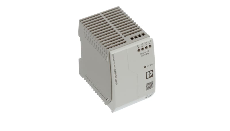 Phoenix Contact 2903002 Power Supply,AC-DC,UNO,DIN Rail Mount,1 Phase ...