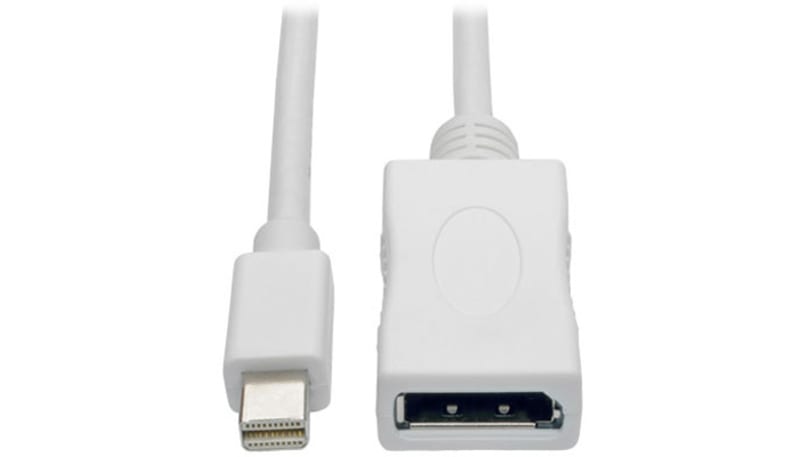 Tripp Lite P139-006-DP-V2B Keyspan Mini DisplayPort 1.2a to DisplayPort ...