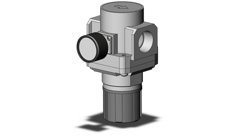 SMC Corporation AR60-N10G-1NZ-B Regulator, modular, backflow function ...