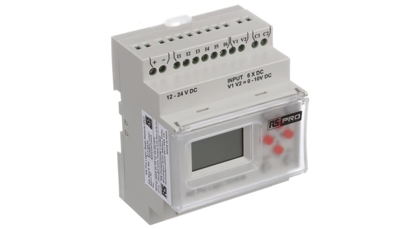 RS PRO 9176370 Logic Module Smart Relay, 8 Input 4 Output ModBus ...