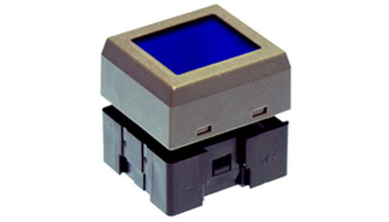 Led Display Pc Part NKK Switches IS15ABDP4E SmartSwitch,P/B,SPST,MOM ON,36x24,Blue Display ...