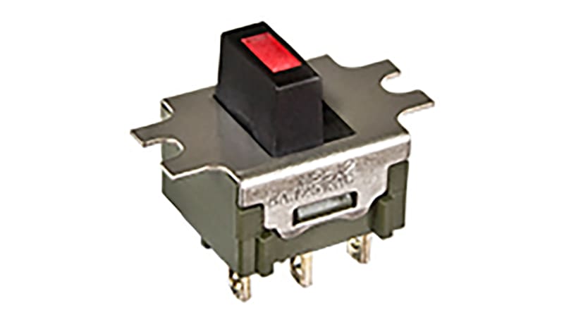NKK Switches MS22BSA40 Switch,Slide,DPDT,ON-NONE-ON,.323