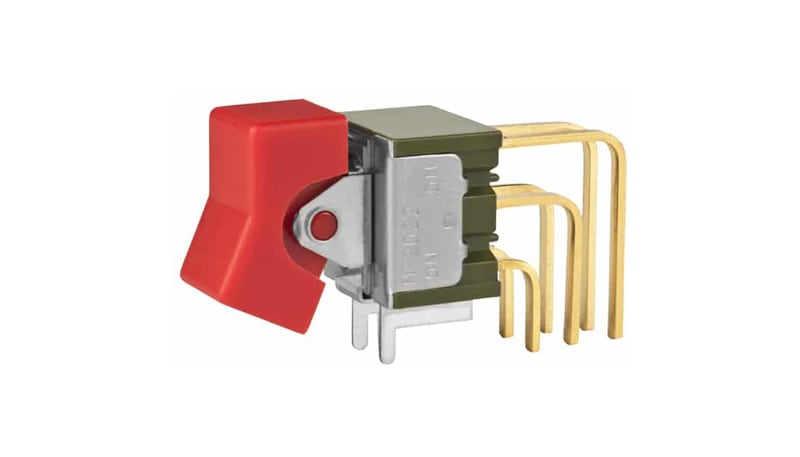 NKK Switches M2022TXG41-DC Switch,Rocker,DPDT,ON-NONE-ON,.365