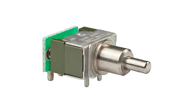 NKK Switches MB2411A2G33 Switch,Snap-Action P/B,SPDT,ON-(ON),No Cap,0 ...