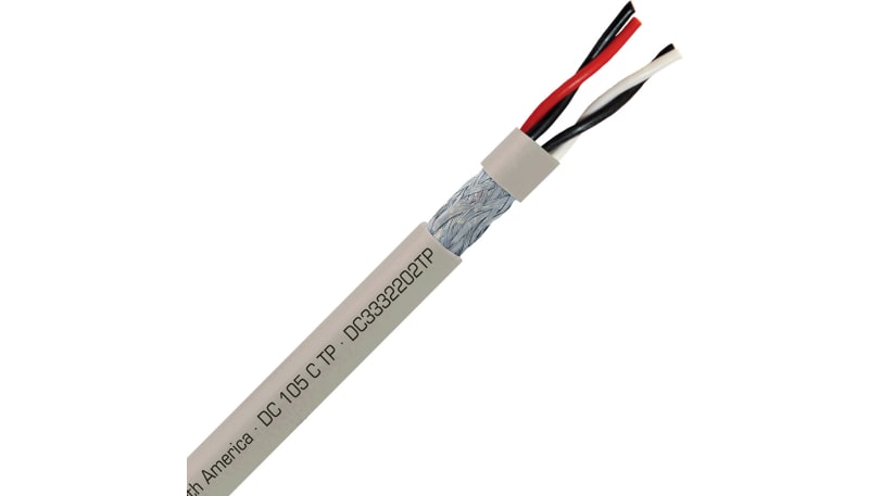 SAB DC3332202TP DC 105 CTP flexible oil resistant data pair cable UL ...