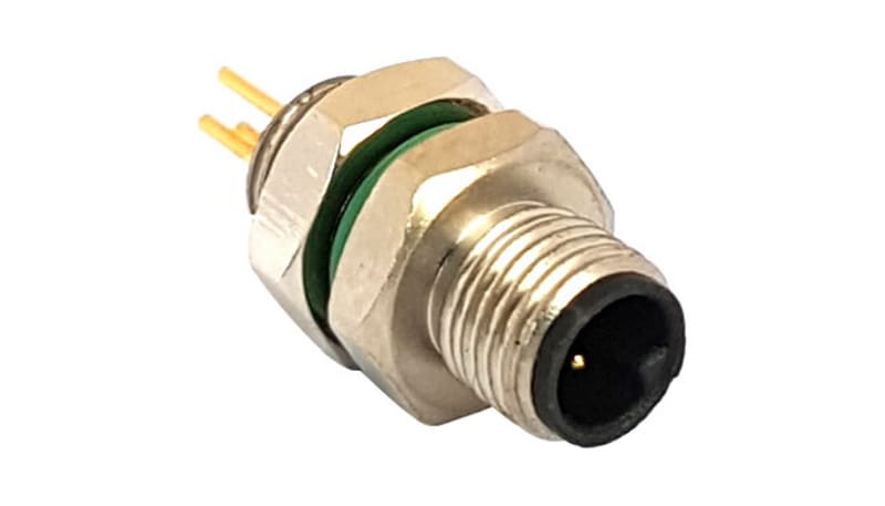 Bulgin PXMBNI08FPM05BFL001 M8B Code, Front Panel, 5-P Pins, 100mm ...