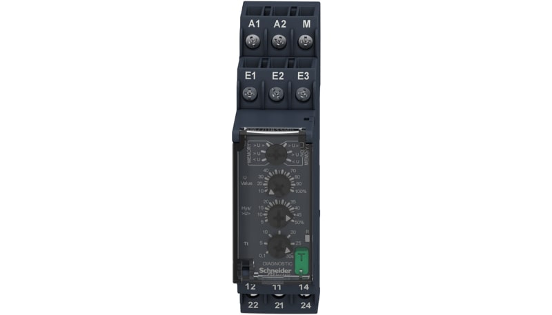 Schneider Electric RM22UA33MR Voltage Monitoring Relay, 24-240 VAC, 2 ...
