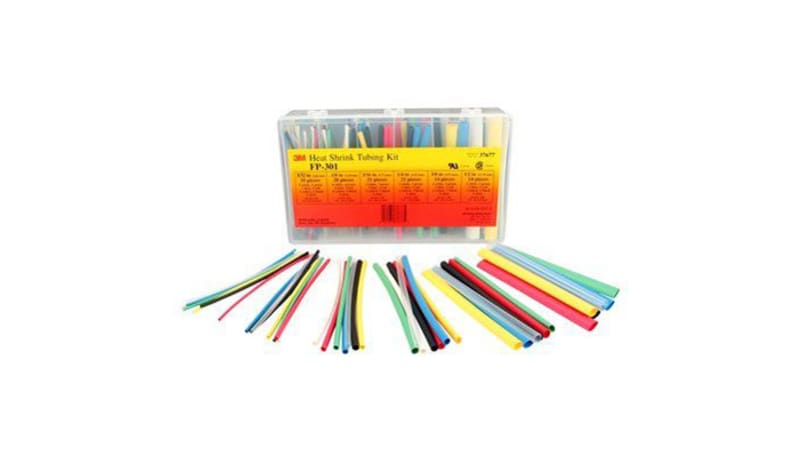 3M FP301-3/32 TO 1/2-ASSRTED-5-133 PC KITS Heat Shrink Tubing Kit