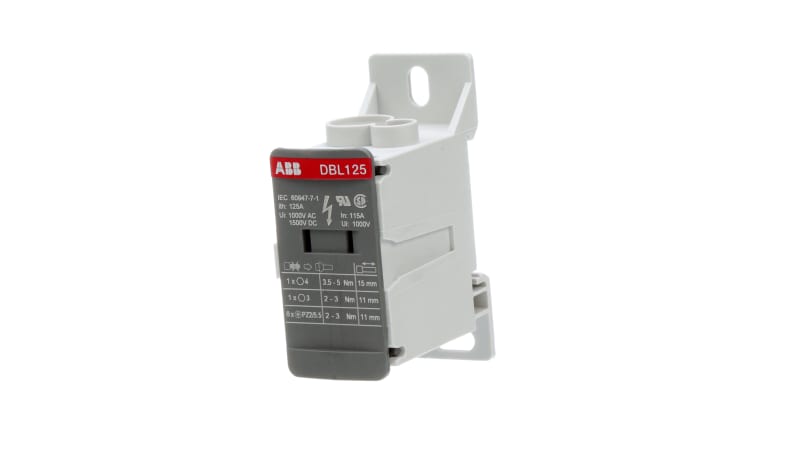 TE Connectivity 1SNL312510R0000 Power Distribution Terminal Block, Feed ...