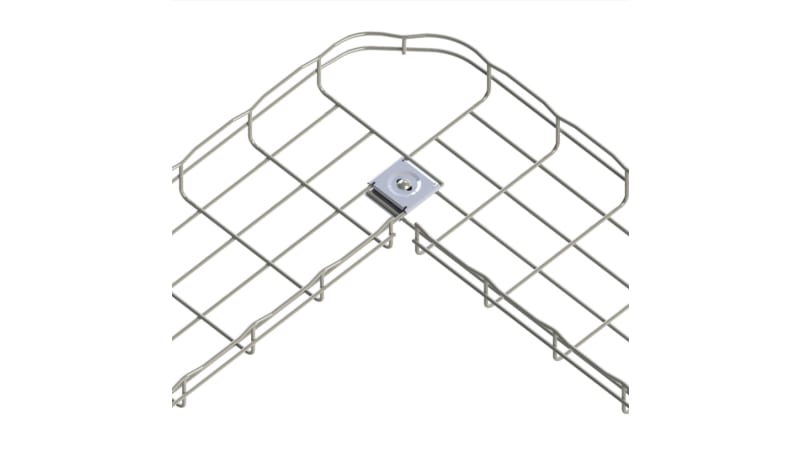 Cablofil CE40EZ Square Splice Washer,5 Inch Width, Electrozinc Finish