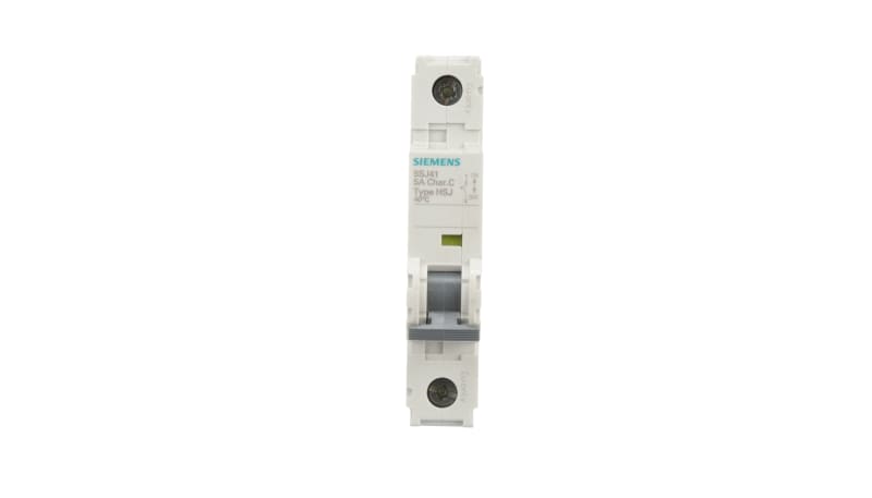 Siemens 5SJ4111-7HG40 Miniature Circuit Breaker 5SJ4 1P 240V 5A