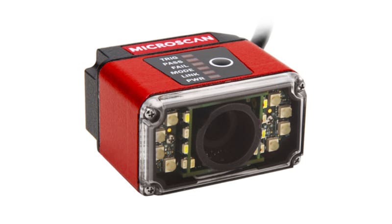 Omron Microscan 731110001100 Vision Sensor, WVGA SD Autofocus, Red, AV ...