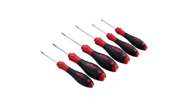 Wiha Tools 36296 SoftFinish TorxPlus Screwdriver 6 Piece Set IP6-IP15