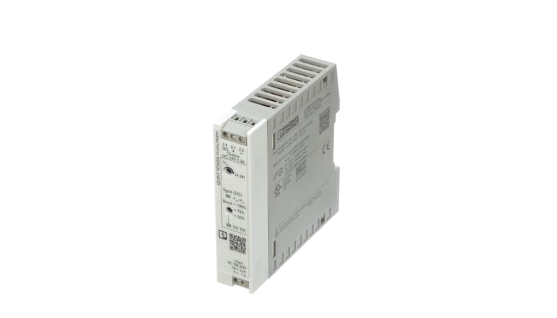 Phoenix Contact 2904597 Power Supply, ACDC, 24VDC, 1.3A, 31.2W