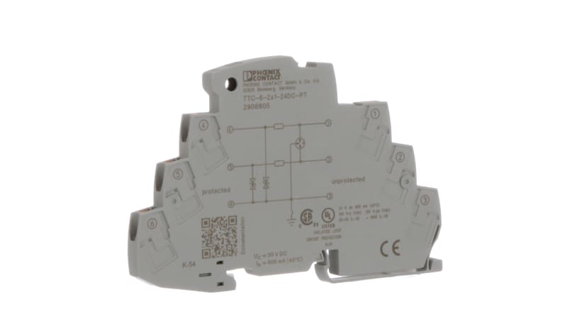 Phoenix Contact 2906805 Surge protection device; 2 signal wires ...