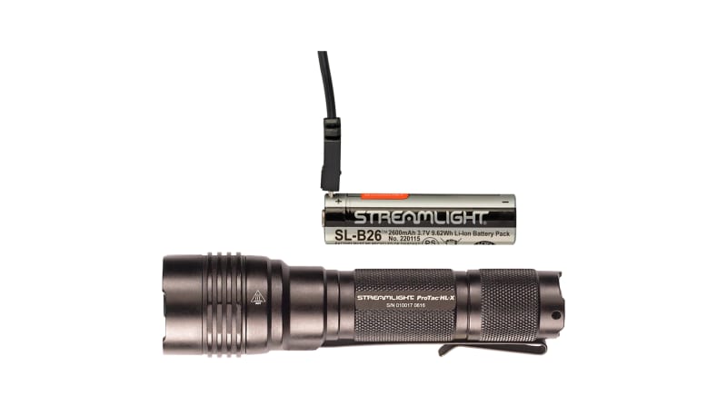 18650 streamlight flashlight Polytac X Uses rechargeable 18650 USB battery or two CR123A lithium batteries Streamlight - Flashlight Chargers: Voltage: