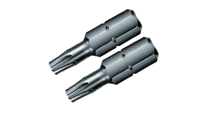 Wiha Tools 73311 Torx Align Insert Bit T7 x 25 mm, 2 Pack