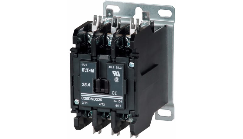 Eaton - Cutler Hammer C25DNB2251R-GL Definite Purpose Control Contactor ...