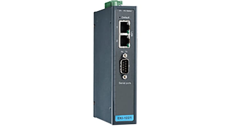 Advantech EKI-1221-CE Modbus Gateway, 1 Port, RS-232/422/485, RJ45, -10 ...