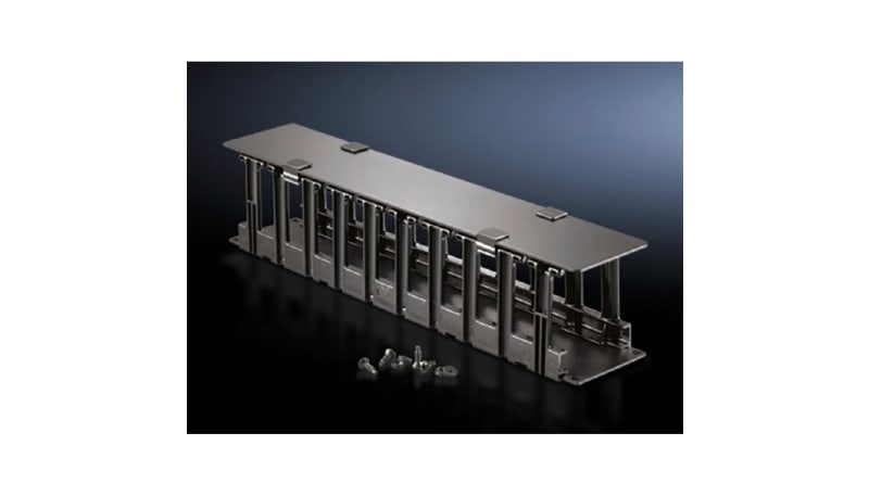 Rittal 9969736 ENCLOSURE,ACCESSORY,1U X 19IN RACK MNT CABLE MANAGER,