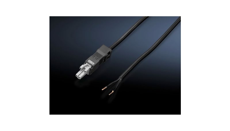 Rittal 2500410 ENCLOSURE,ACCESSORY,SZ POWER SUPPLY DC 3M BLACKWITH ...