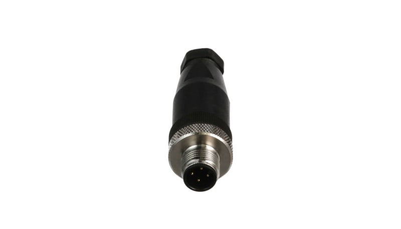 ifm efector E11504 4-pin male micro DC field attachable, nickel