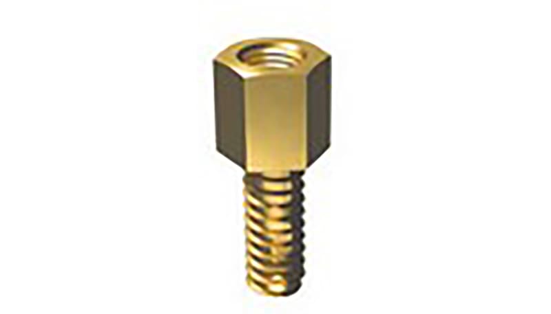 Keystone Electronics 7241 Jack Screw;Yellow;.375