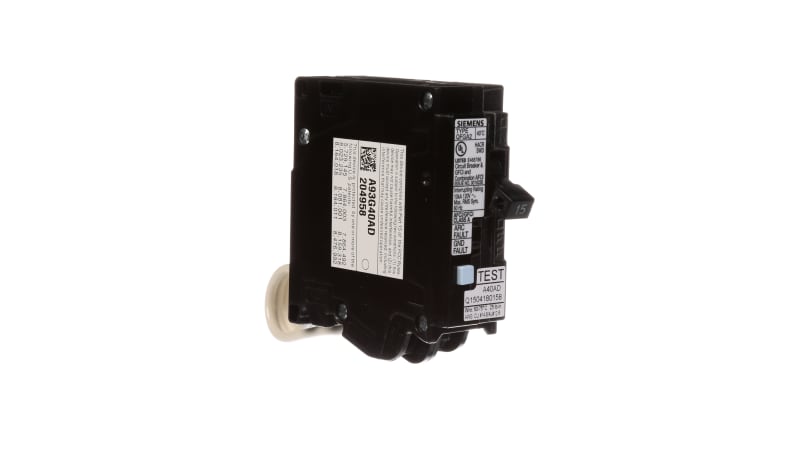 Siemens Q115DF Circuit Breaker Qfga2 Afci/Gfci 1P 120V15A 10Ka