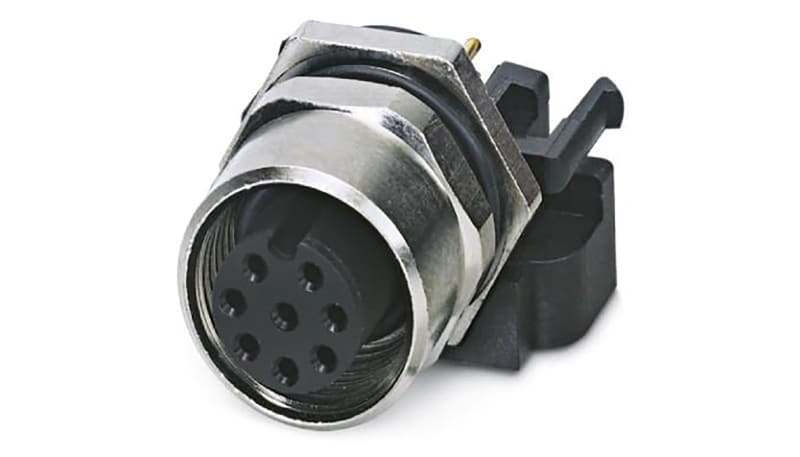 Phoenix Contact 1556854 Circular connector;Receptacle;Female Sockets;8 ...