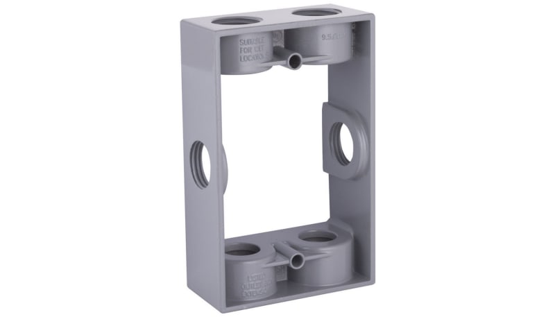BELL 5400-0 1-Gang Waterproof External Adapt (6) 1/2