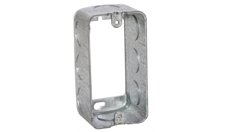 RACO 665 Extension Ring, For Handy Box, 1-7/8 Inch Deep, Eight 1/2 Inch ...
