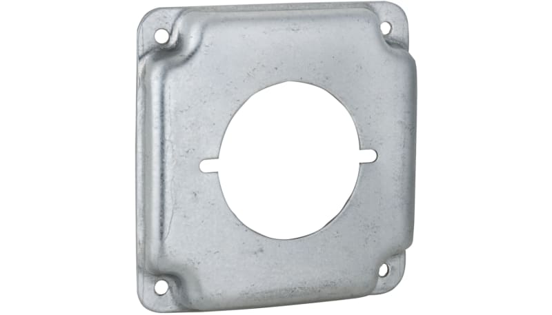 Hubbell-Raco 810C 30-50A Receptacle 2.141-Inch Diameter 4-Inch Square Exposed Work Cover