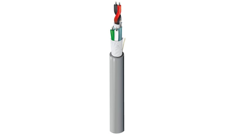 Belden 5502G1 008500 PTZ Cable, 22Awg/2Pr, Shielded, Water-Blocked, PVC ...