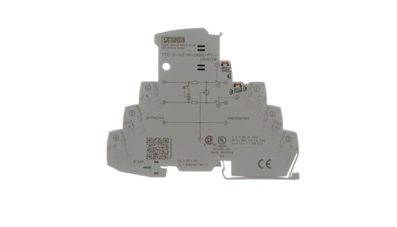 *༺♱༻* Phoenix Contact 2906726 Surge protector;DIN Rail;24VDC;TTC-6-1X2-M
