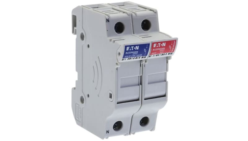Bussmann by Eaton CHM1DNU Accessory,Fuse Holder,1P&Neutral 10X38MFH30A ...