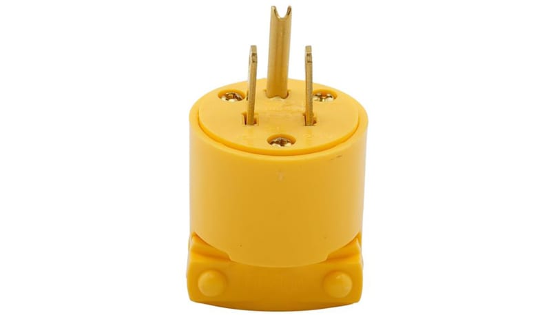 Arrow Hart 4867-BOX Plug 15A 125V 2P3W Vinyl Str YL