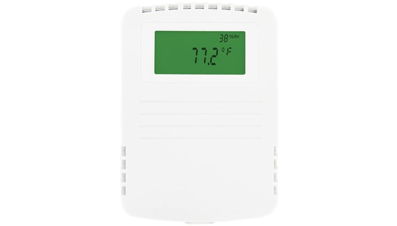 Dwyer Instruments RHP-2W44-LCD Wall Mount Temp Transmitter, 2% Accuracy ...