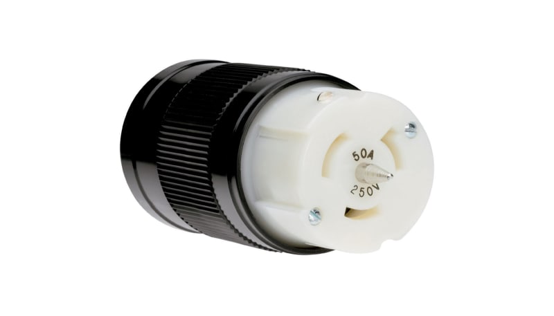 Pass & Seymour CS8264 Locking Socket, 50 A/250 V, Non-NEMA, Screw ...