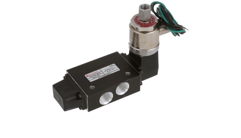Norgren K71FA00KS6KX1 Valve, air, 4 way 2 posit 5 port, 1/2