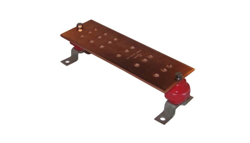 BURNDY BBB14412E Busbar 1/4X4X12 18Hole