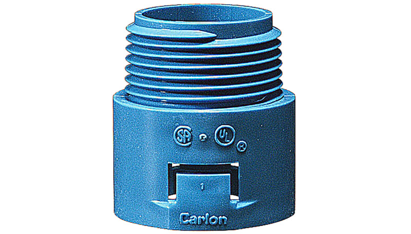 Carlon by ABB A243F ENT Non-Metallic One-Piece Threaded Adapter, 1