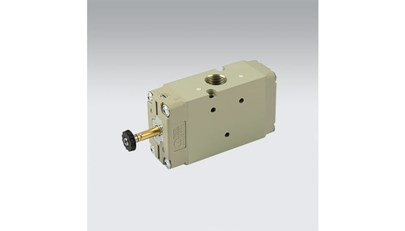 Metal Work Pneumatic 7030020200 Solenoid Valve, 3/2 NC, Mech