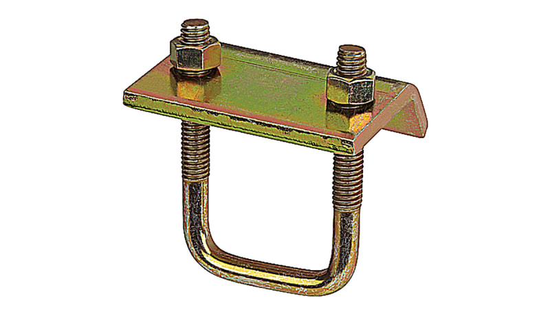 Superstrut by ABB U502 Clamp, Channel to Beam, 4-13/16
