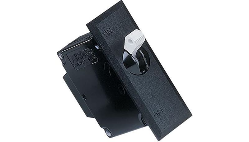 Sensata - Airpax IAGN6-1-51-10.0 Circuit Breaker HydMag 1 pl 80VDC 10A ...